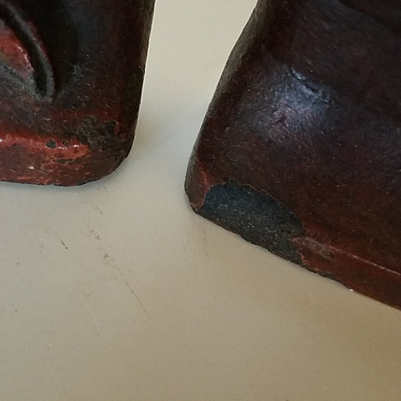 Antique Bookends Rose's Floral Bouquet Vintage - Picture 6 of 8